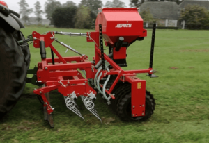 GrassProfi harrow with seeder