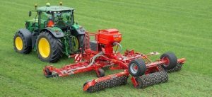 GrassProfi harrow with seeder