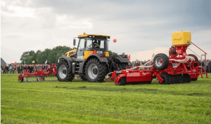 GrassProfi harrow with seeder