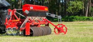 GrassProfi harrow with seeder